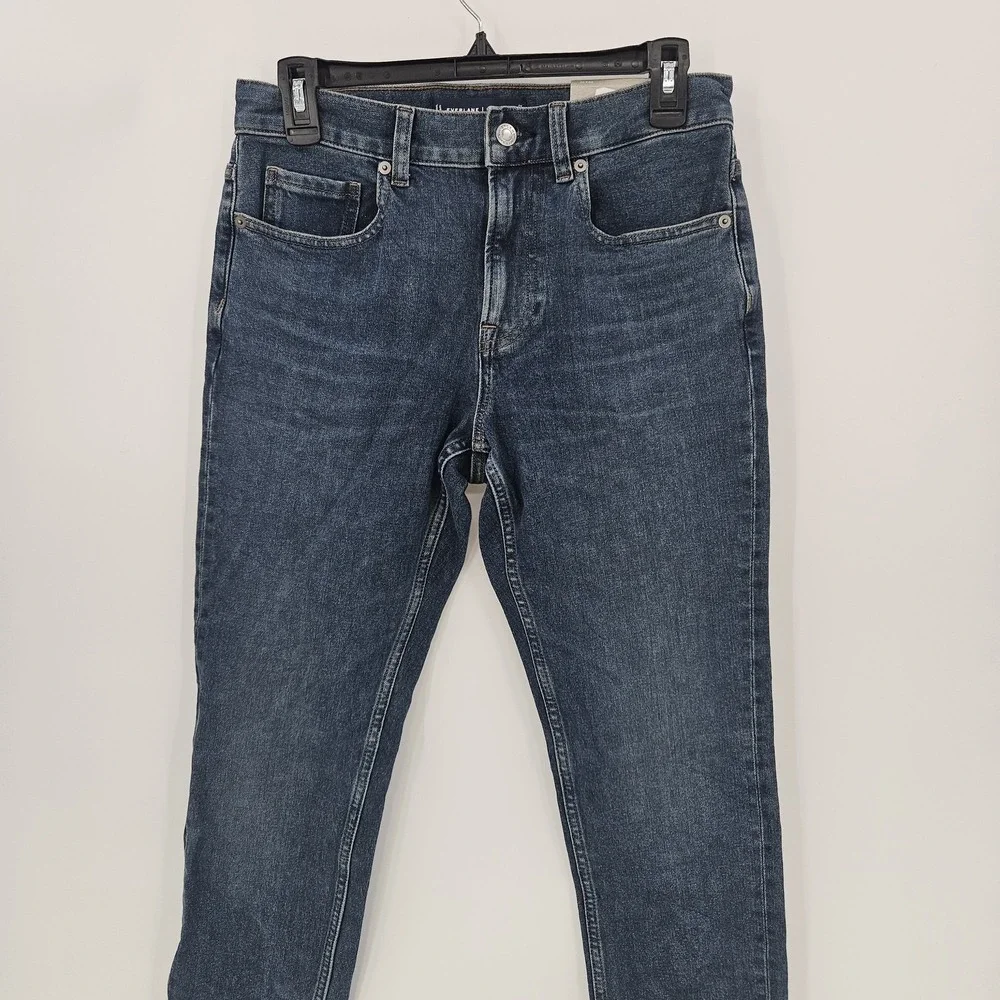New‎ Everlane The Skinny Jean Men 29x32 Blue Stretch Slim Preppy Normcore Bloke